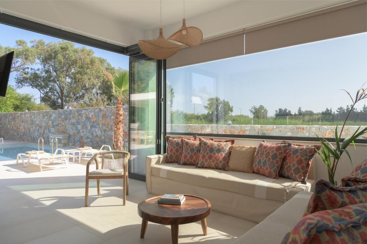 Pelagias Villa Lefka With Heated Pool Mathes Exterior photo