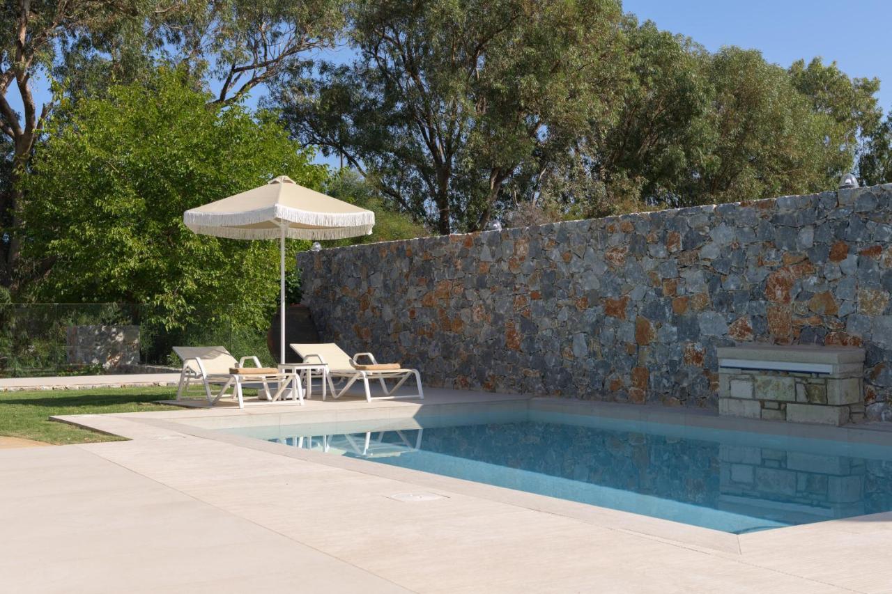Pelagias Villa Lefka With Heated Pool Mathes Exterior photo