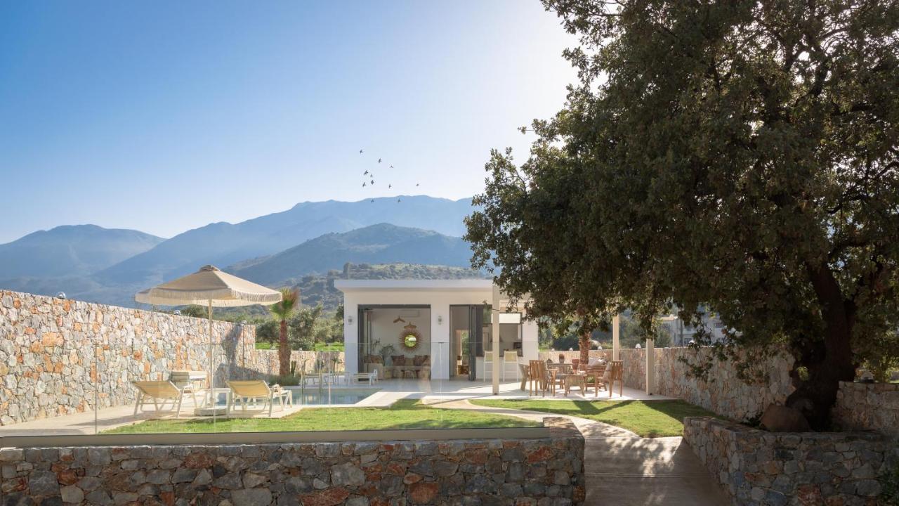 Pelagias Villa Lefka With Heated Pool Mathes Exterior photo
